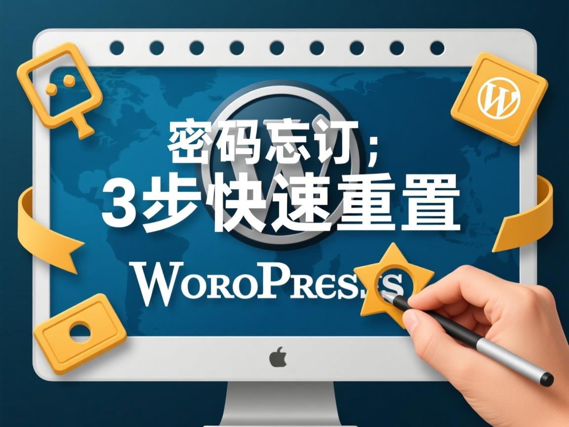 WordPress密码忘了？3步快速重置  第1张