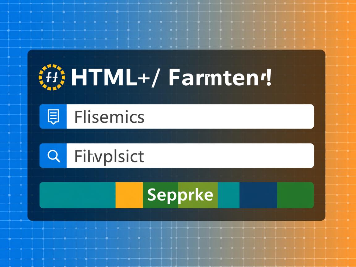 如何写HTML表单提交？