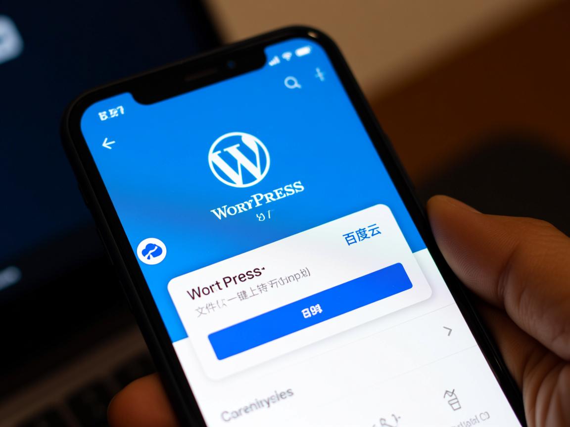 手机端如何实现WordPress文件一键上传至百度云? 第1张 手机端如何实现WordPress文件一键上传至百度云? 第1张