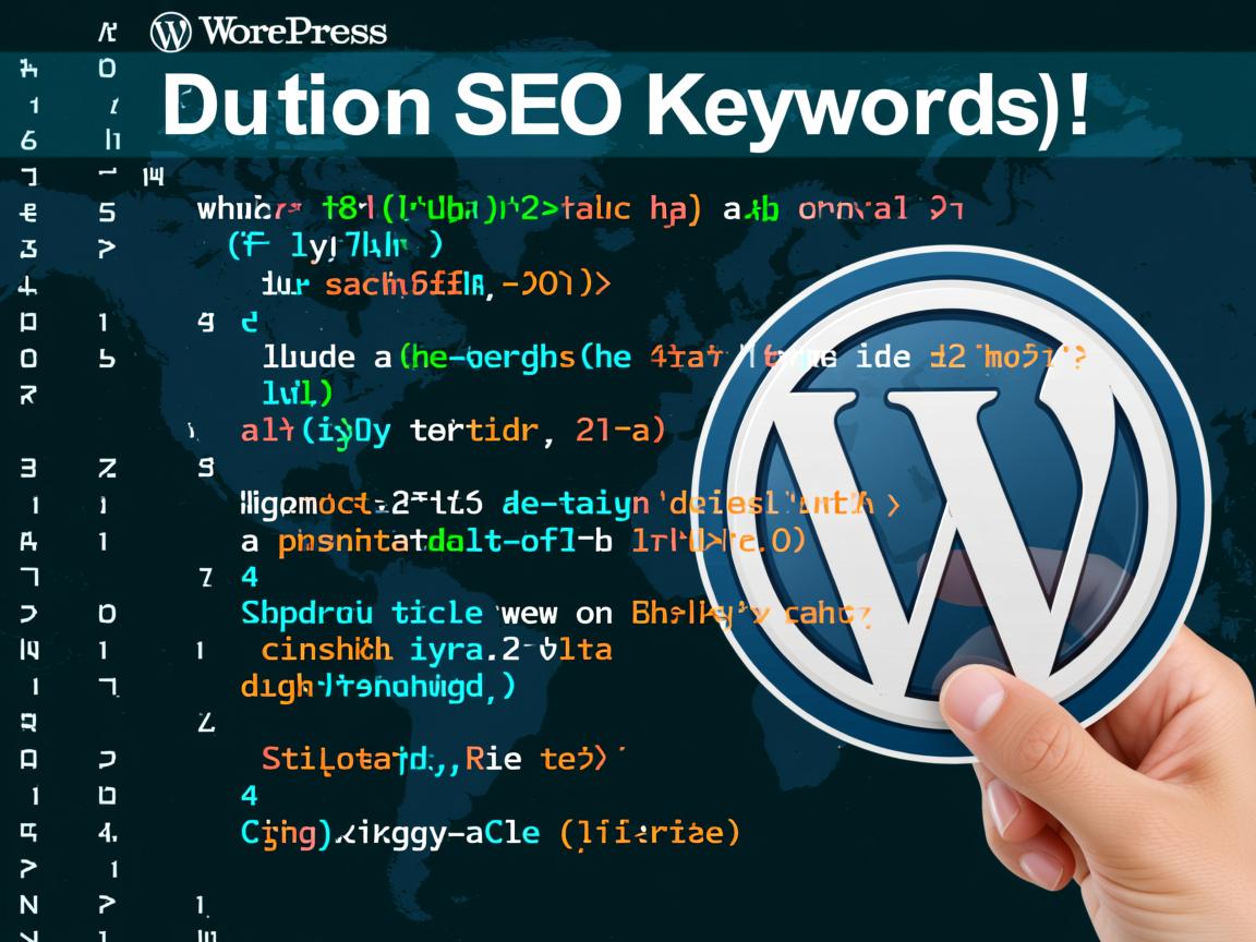 WordPress怎么添加SEO关键字代码？  第2张