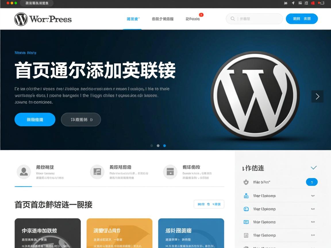 WordPress首页怎么添加友情链接 第1张 WordPress首页怎么添加友情链接 第1张