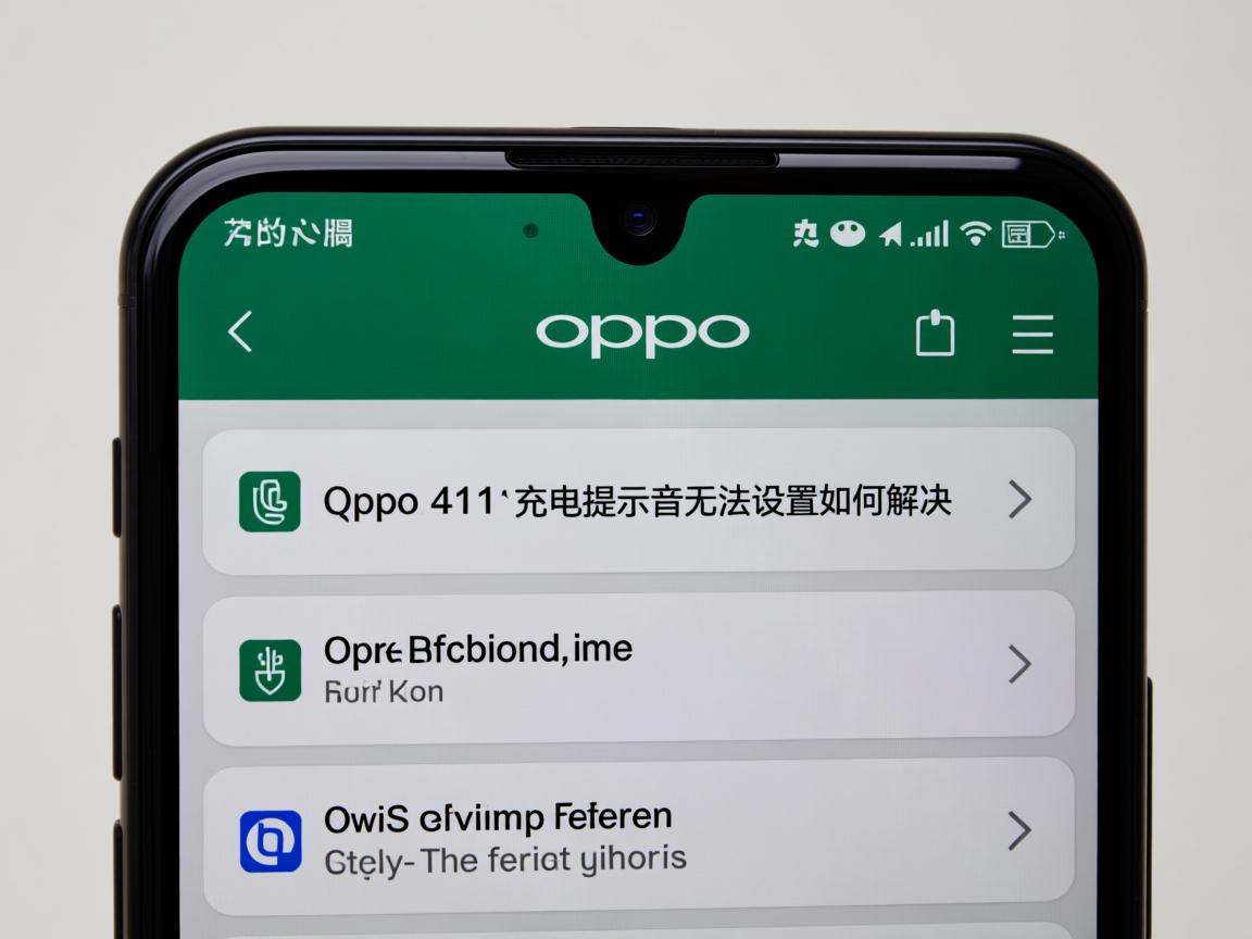 OPPO A11充电提示音无法设置如何解决 第3张 OPPO A11充电提示音无法设置如何解决 第3张