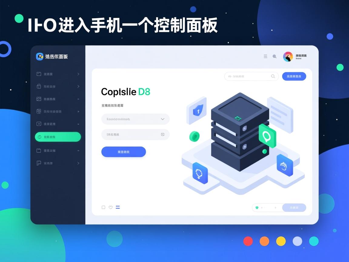 怎么进入虚拟主机控制面板？  第3张