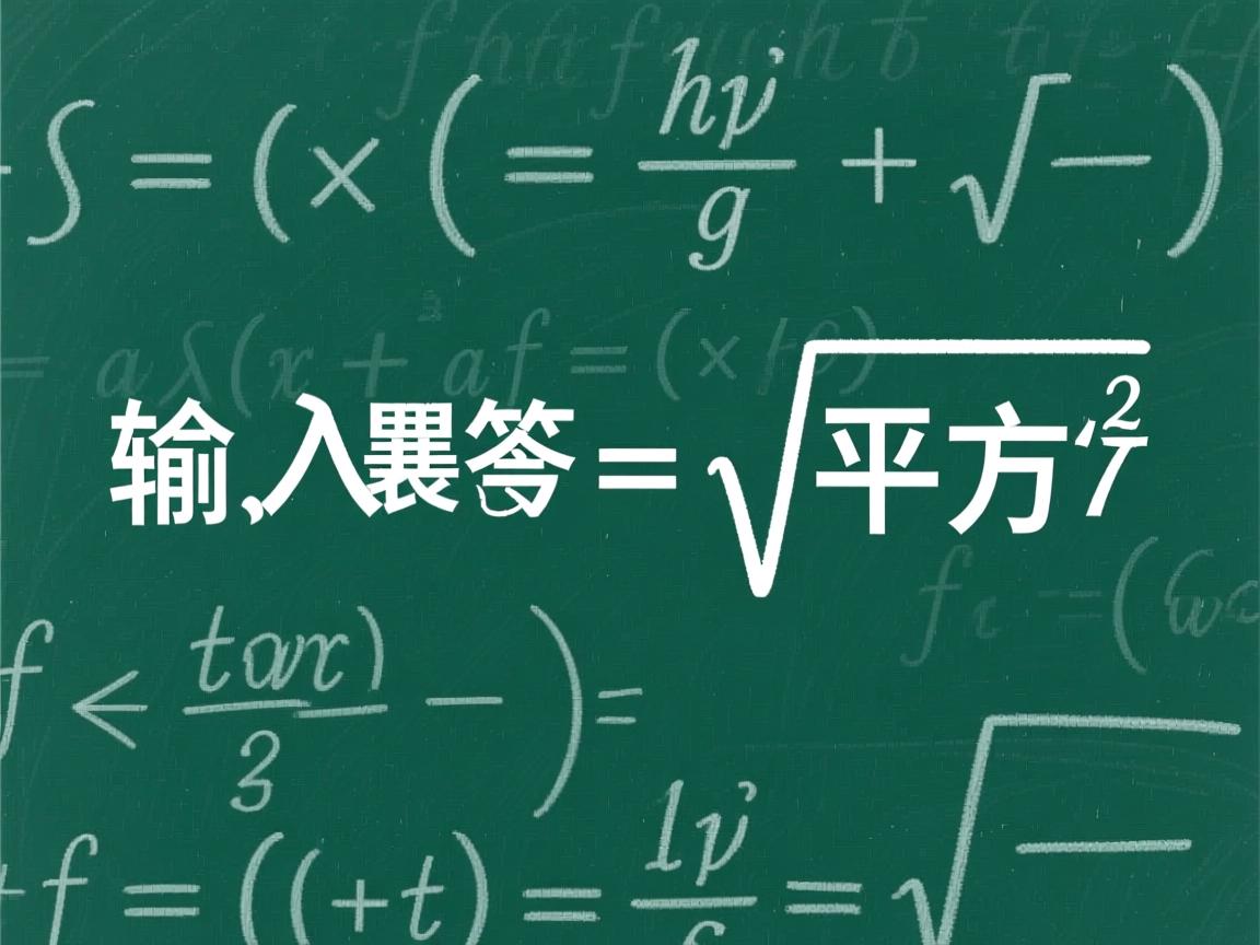 Java如何输入根号或平方根? 第3张 Java如何输入根号或平方根? 第3张