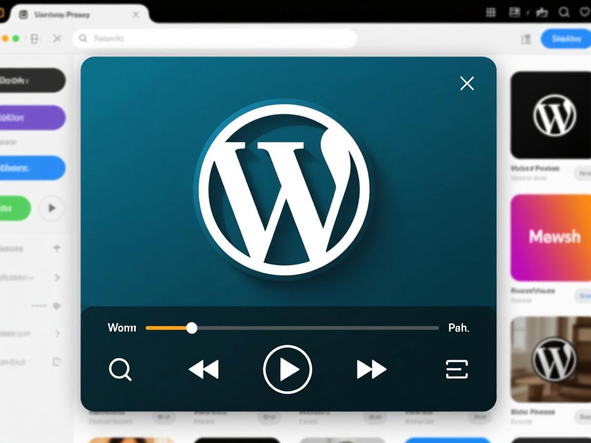 如何修改WordPress默认播放器? 第1张 如何修改WordPress默认播放器? 第1张