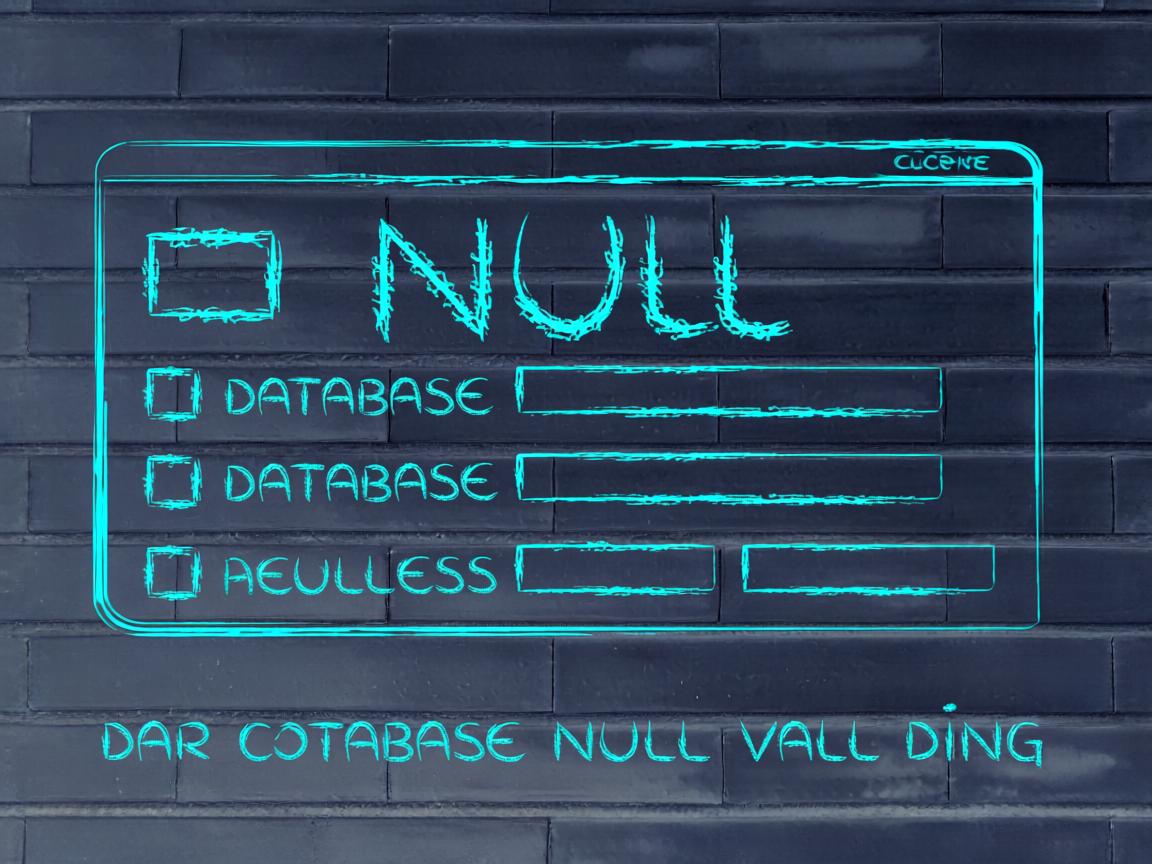 如何快速删除数据库中的null值? 第2张 如何快速删除数据库中的null值? 第2张