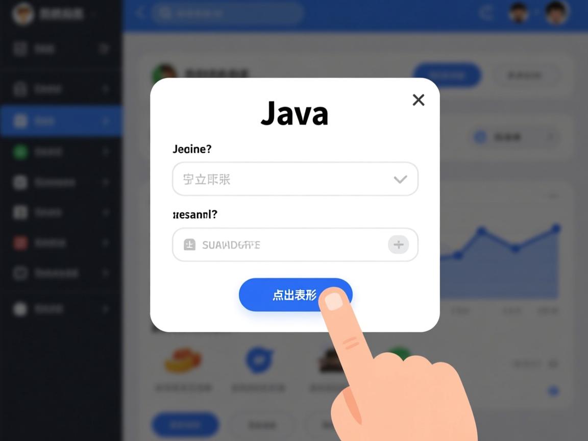 Java如何实现按钮点击弹出表单? 第1张 Java如何实现按钮点击弹出表单? 第1张