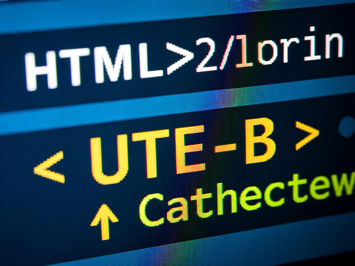 如何在HTML中设置UTF-8? 第2张 如何在HTML中设置UTF-8? 第2张