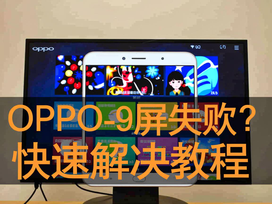 OPPO R9投屏失败?快速解决教程 第1张 OPPO R9投屏失败?快速解决教程 第1张