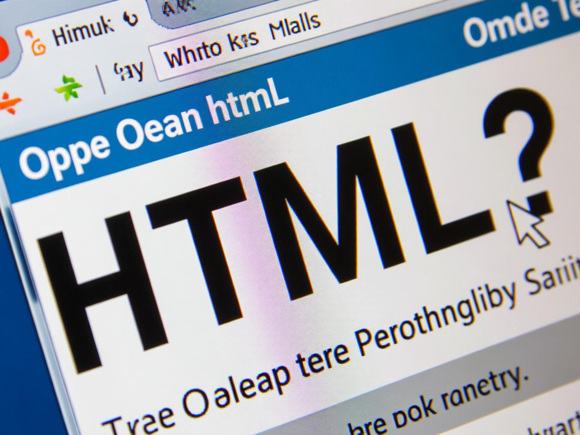 如何直接在电脑上打开HTML文件? 第1张 如何直接在电脑上打开HTML文件? 第1张