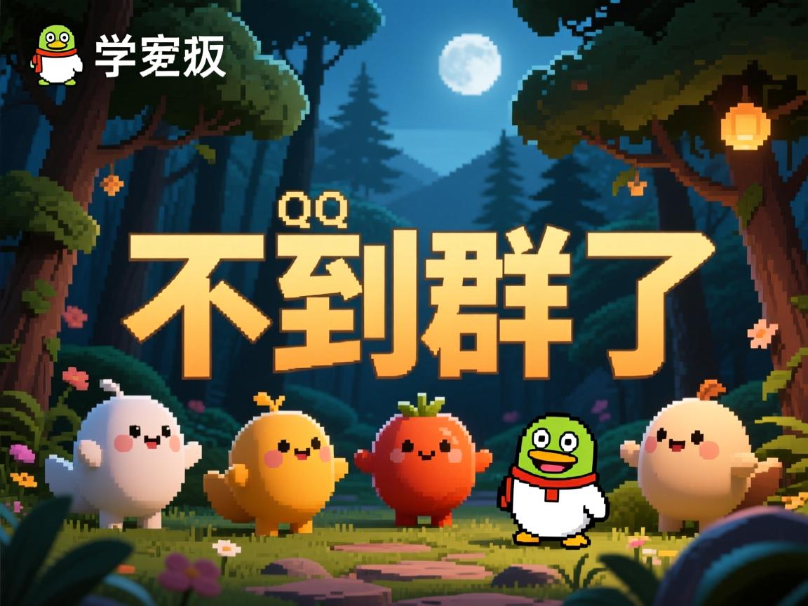 QQ突然搜不到群了? 第1张 QQ突然搜不到群了? 第1张
