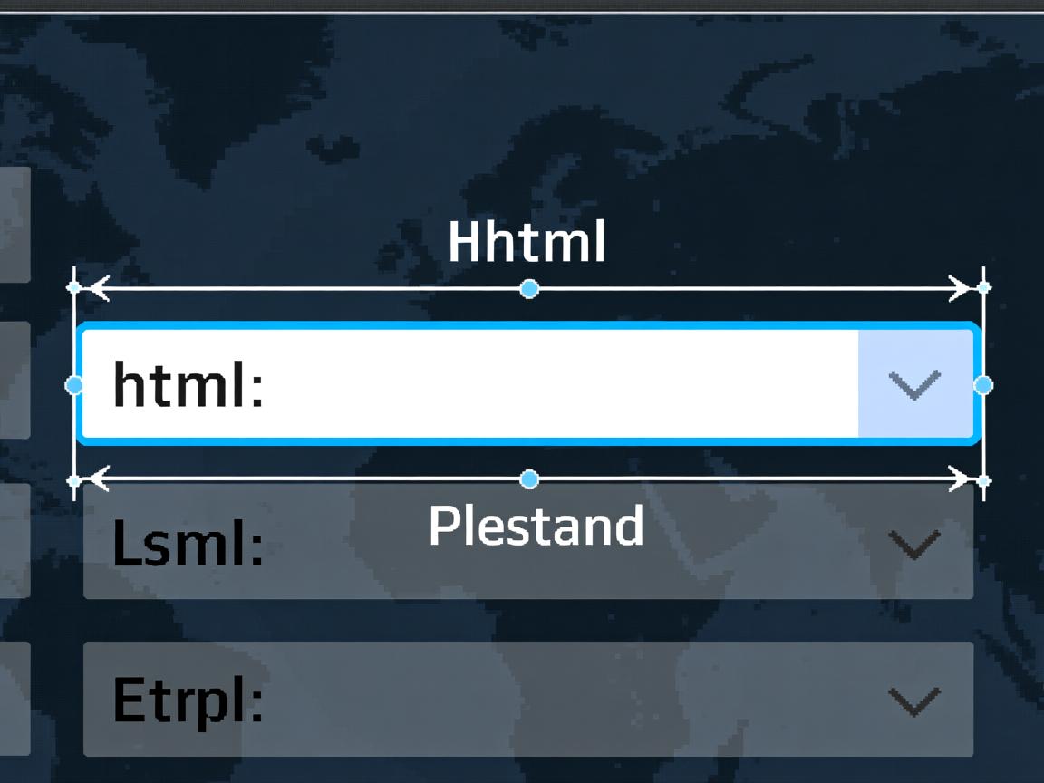 如何调整html下拉列表框尺寸  第3张