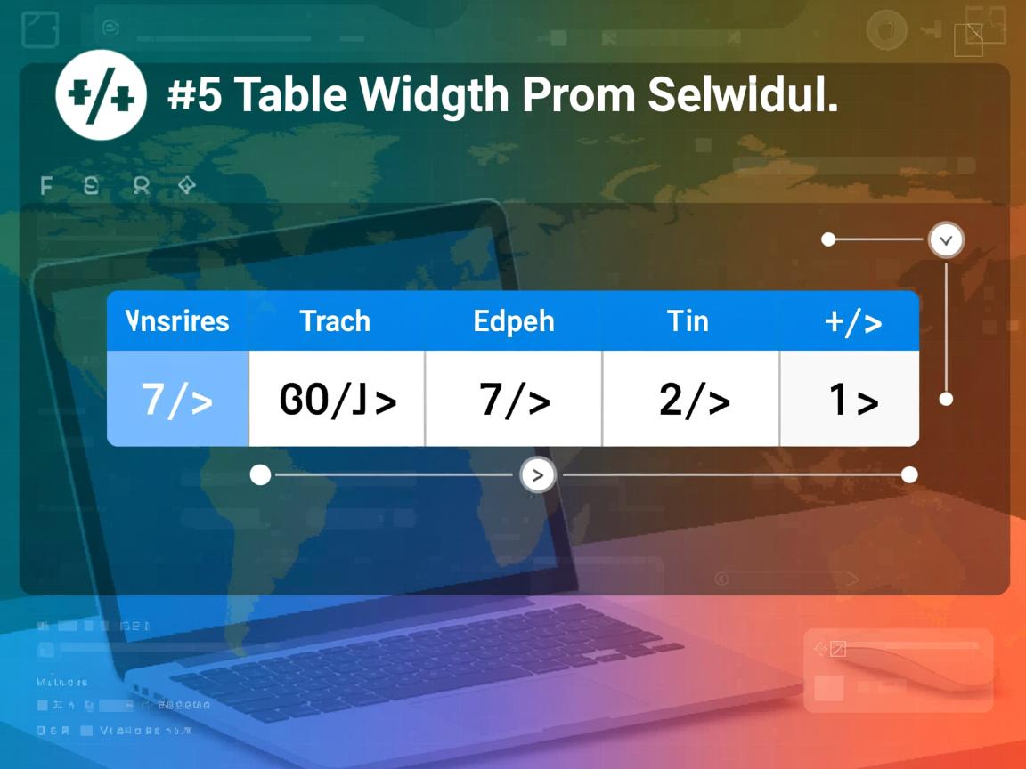 HTML5表格宽度如何缩小? 第3张 HTML5表格宽度如何缩小? 第3张