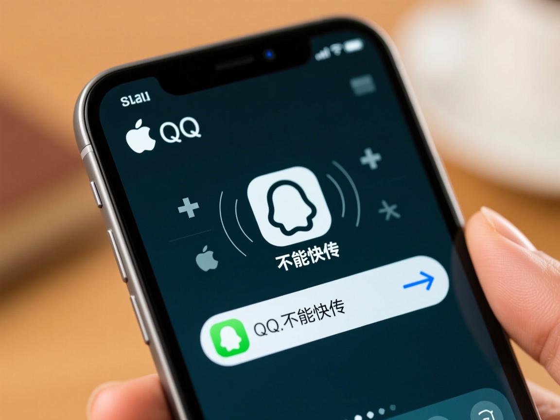 苹果手机QQ为何不能快传? 第1张 苹果手机QQ为何不能快传? 第1张