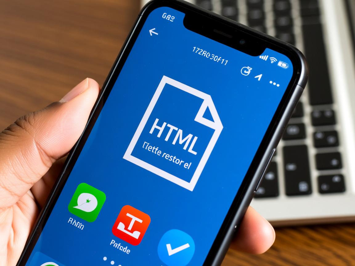 手机怎么直接打开HTML文件? 第2张 手机怎么直接打开HTML文件? 第2张