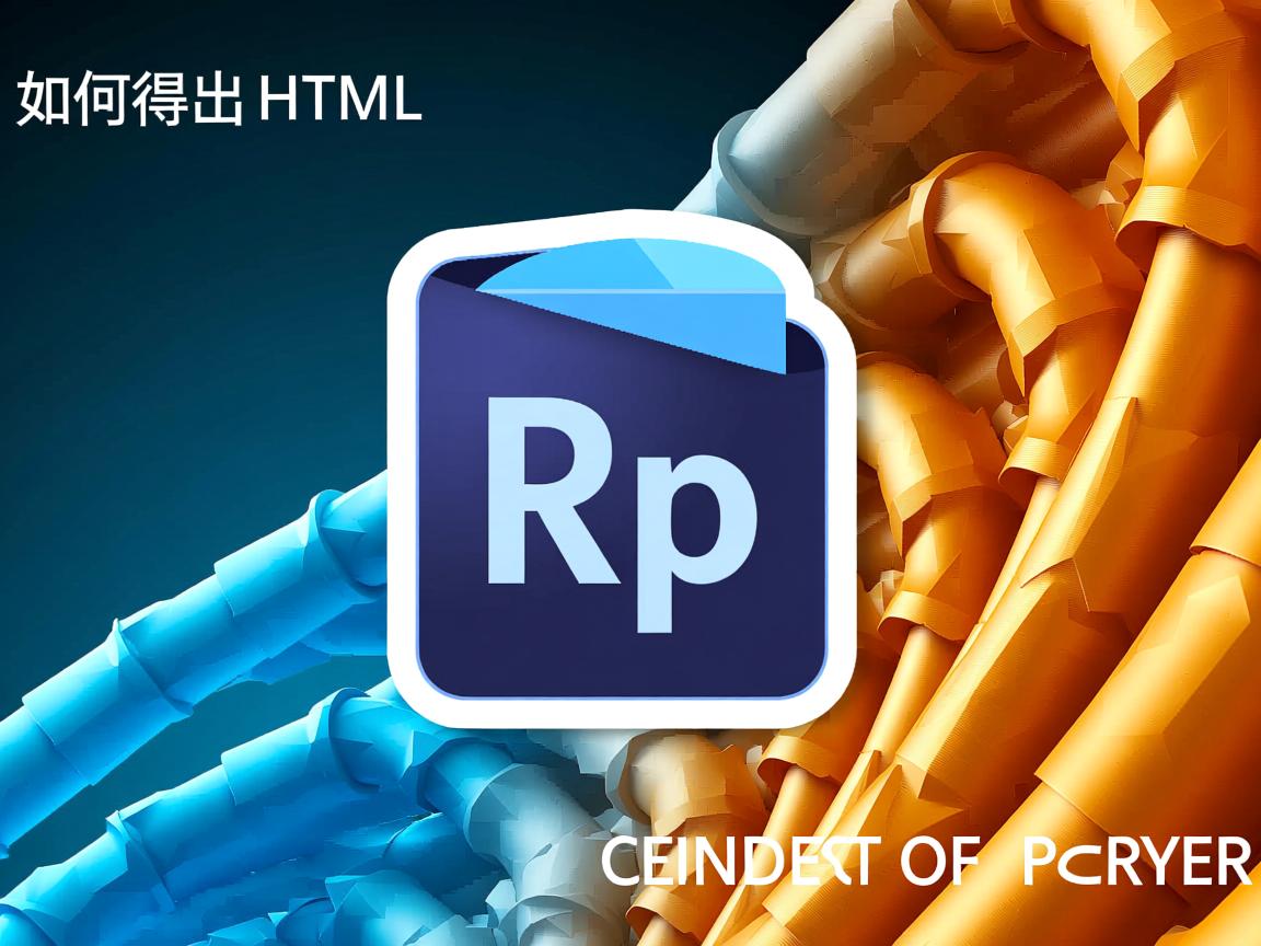 RP如何导出HTML？  第2张