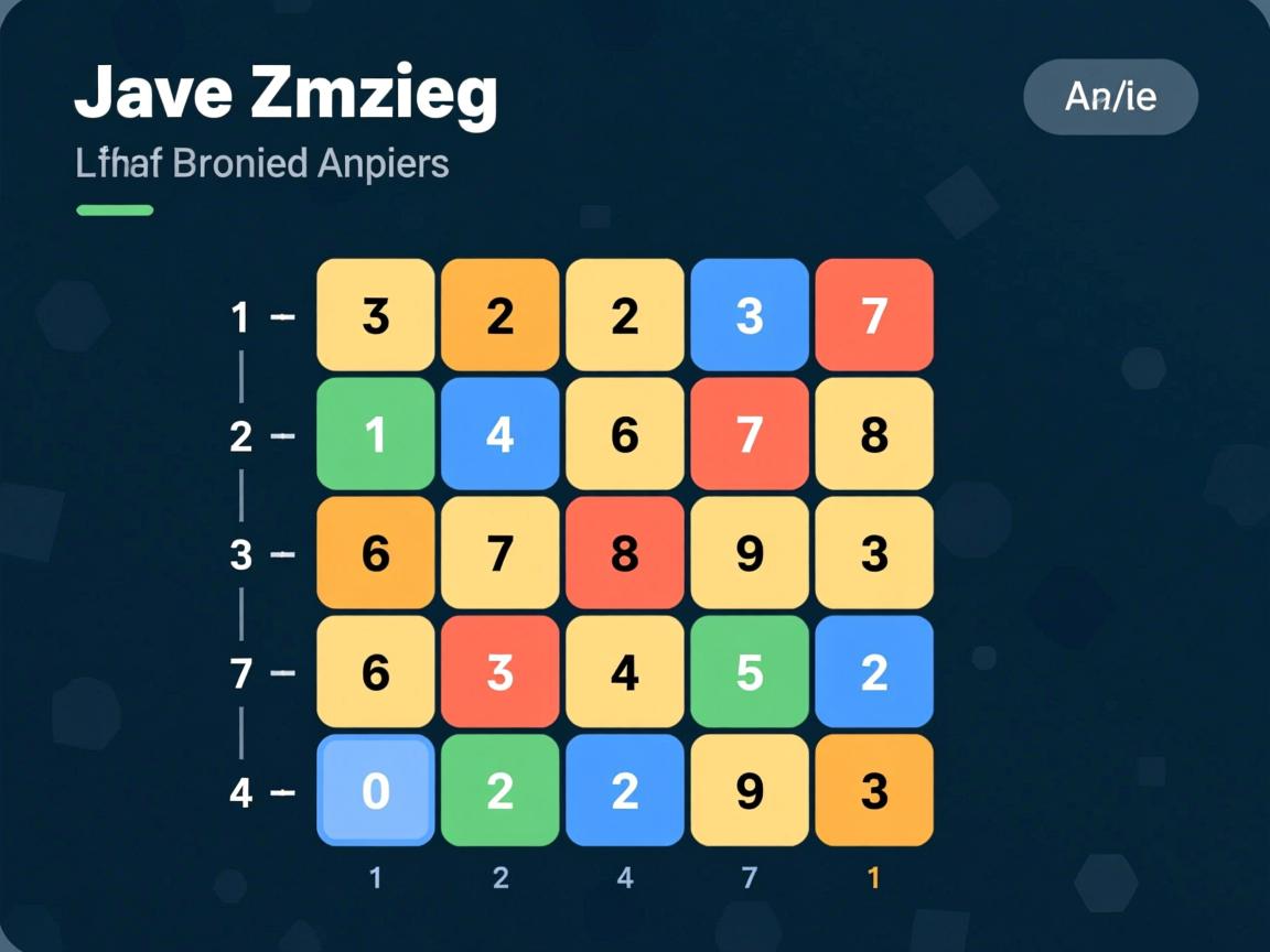 Java如何遍历二维数组？  第3张