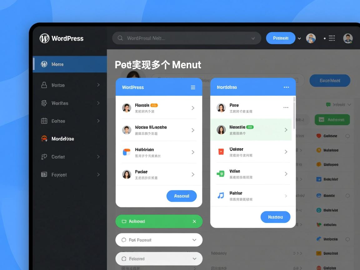 WordPress主题如何实现多个菜单? 第1张 WordPress主题如何实现多个菜单? 第1张