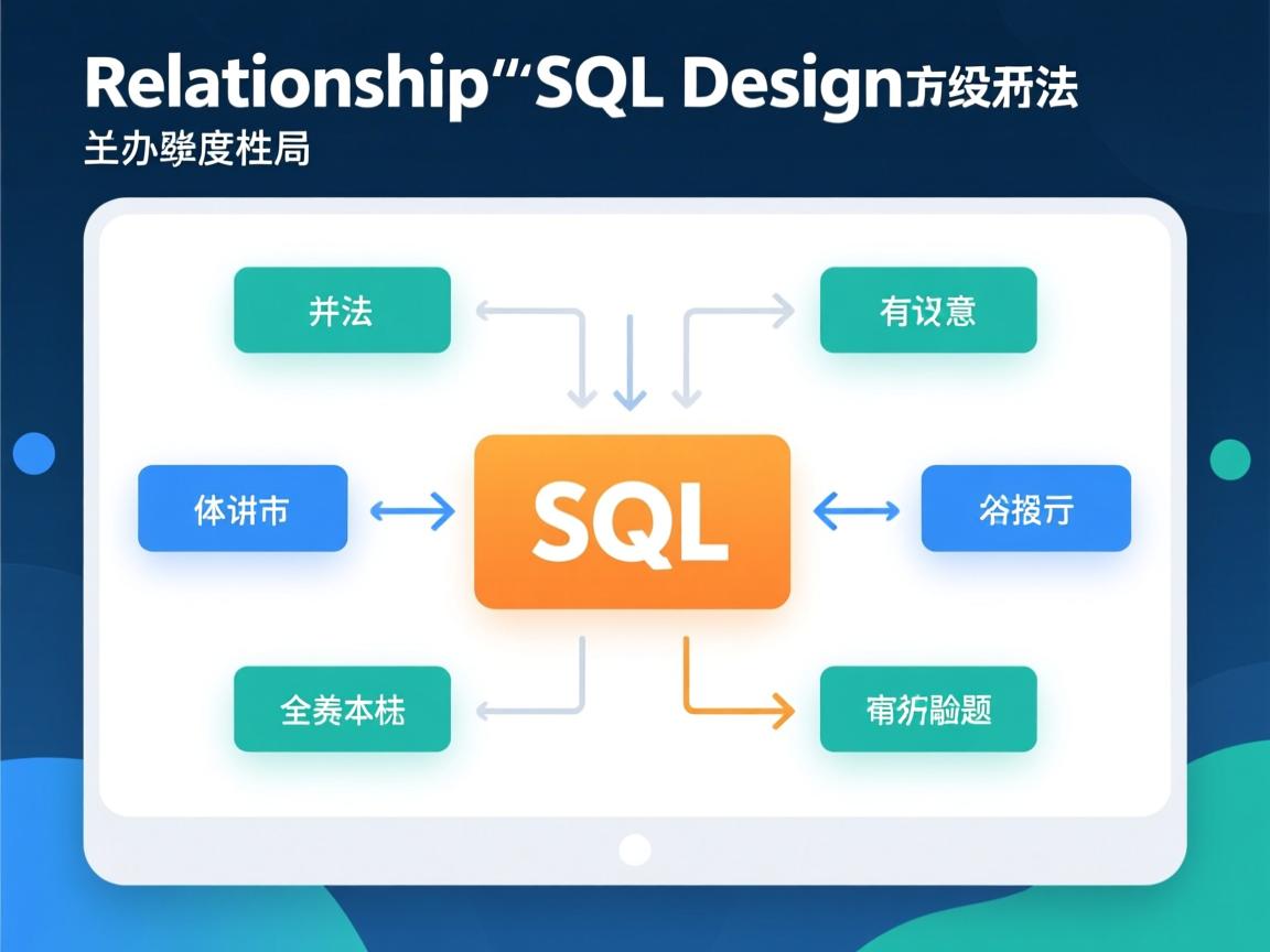 数据库关系图SQL设计方法 第1张 数据库关系图SQL设计方法 第1张