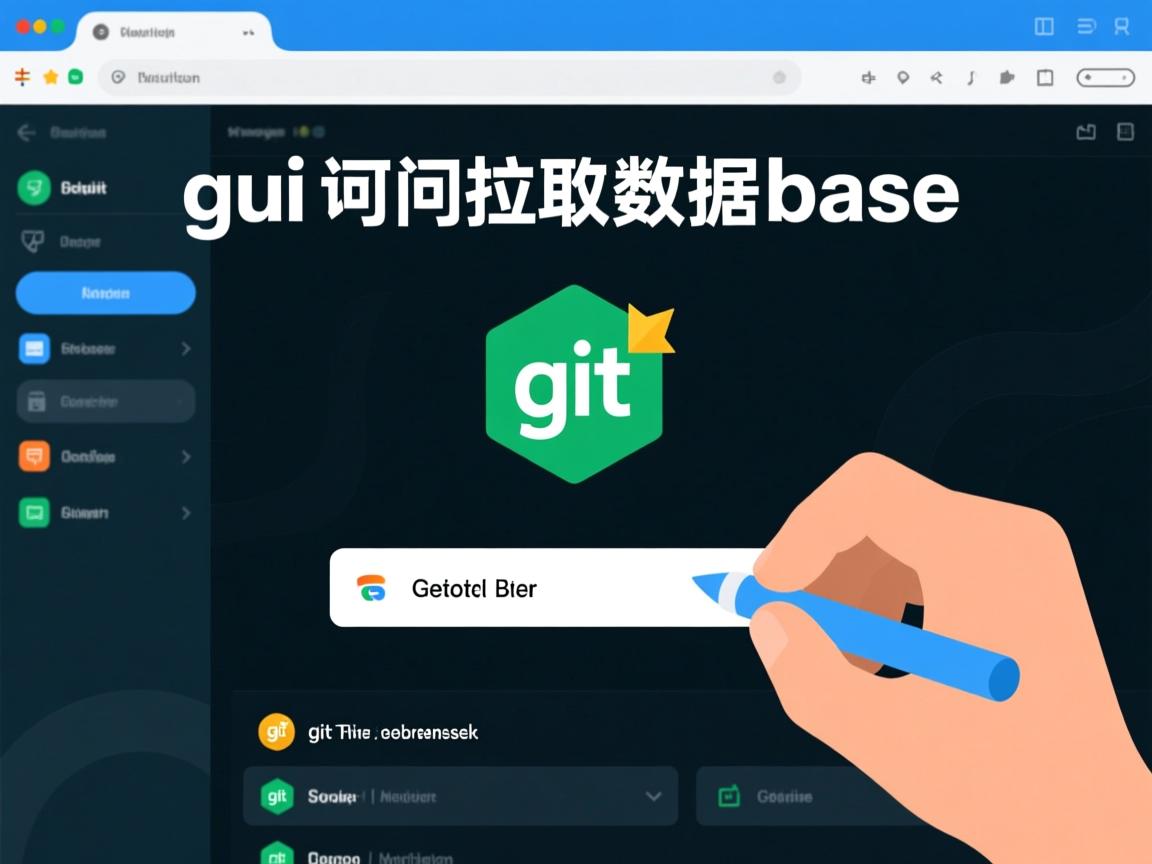 git gui如何拉取数据库？  第1张