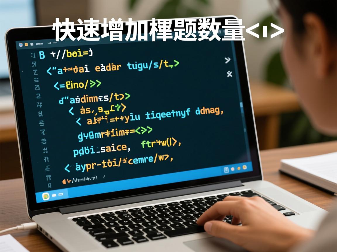 HTML如何快速增加标题数量? 第2张 HTML如何快速增加标题数量? 第2张