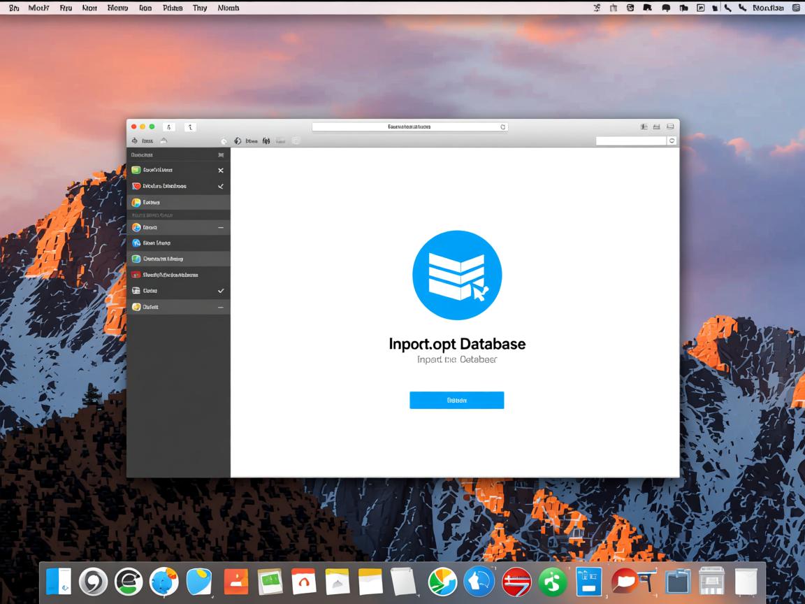 Mac如何导入.opt数据库? 第2张 Mac如何导入.opt数据库? 第2张