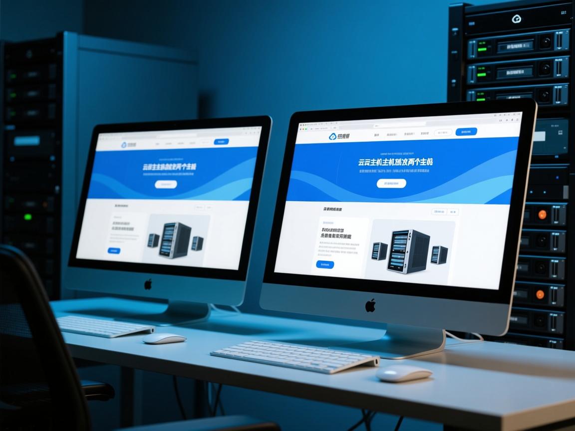 阿里云虚拟主机一个主机怎么放两个网站  第1张