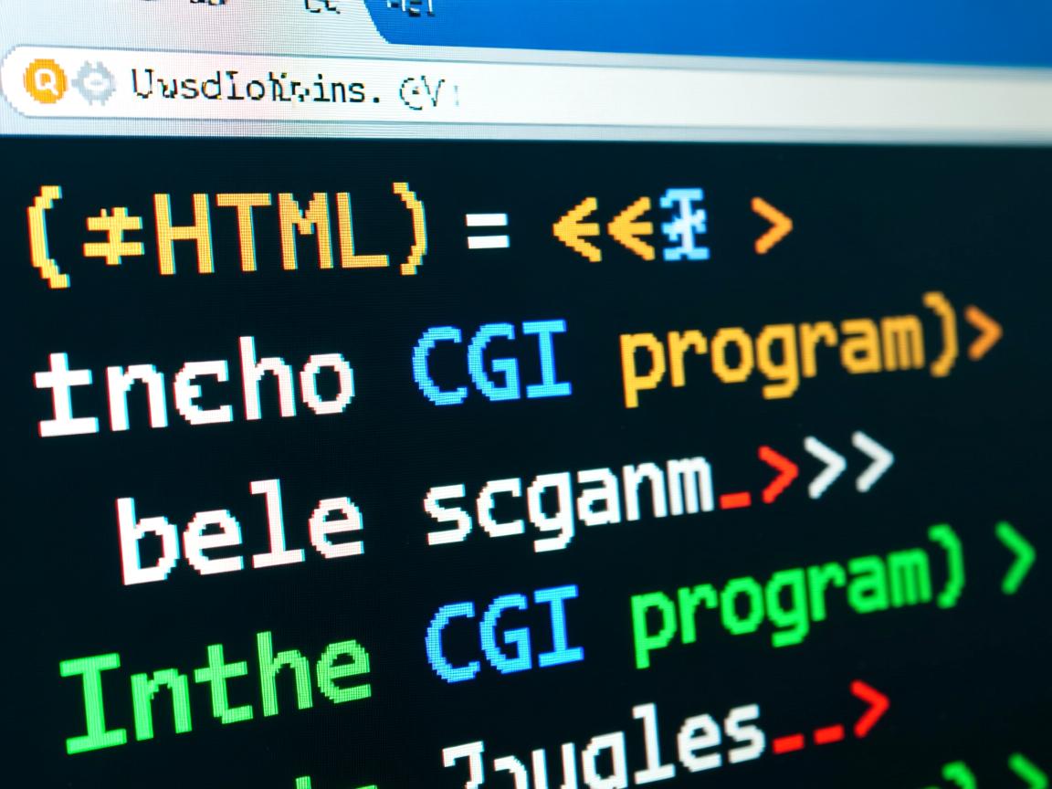 如何在HTML中嵌入CGI程序? 第3张 如何在HTML中嵌入CGI程序? 第3张