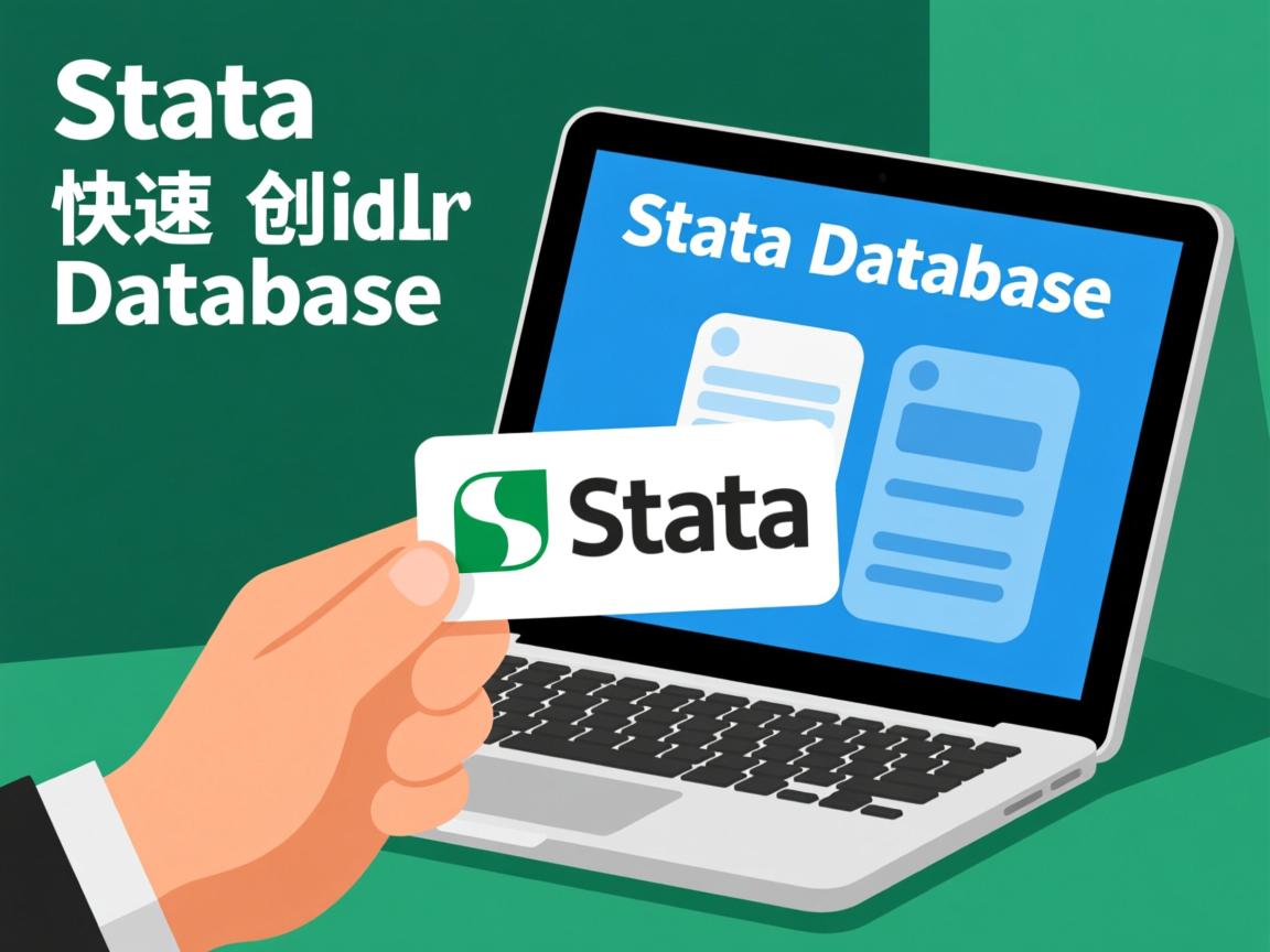 Stata如何快速创建数据库？  第1张