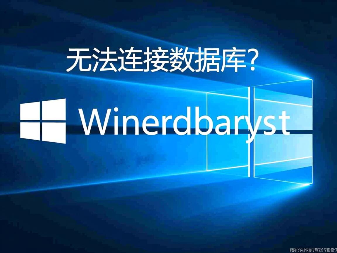 Win10无法连接数据库怎么解决? 第2张 Win10无法连接数据库怎么解决? 第2张