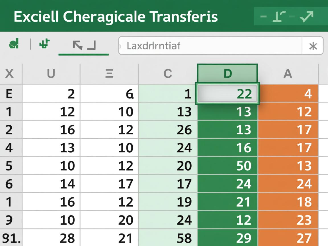 Excel如何快速将一行数据转换为一列  第3张