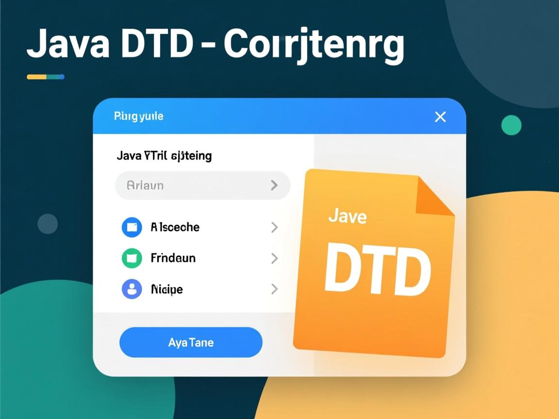 Java如何导入DTD文件配置 第1张 Java如何导入DTD文件配置 第1张