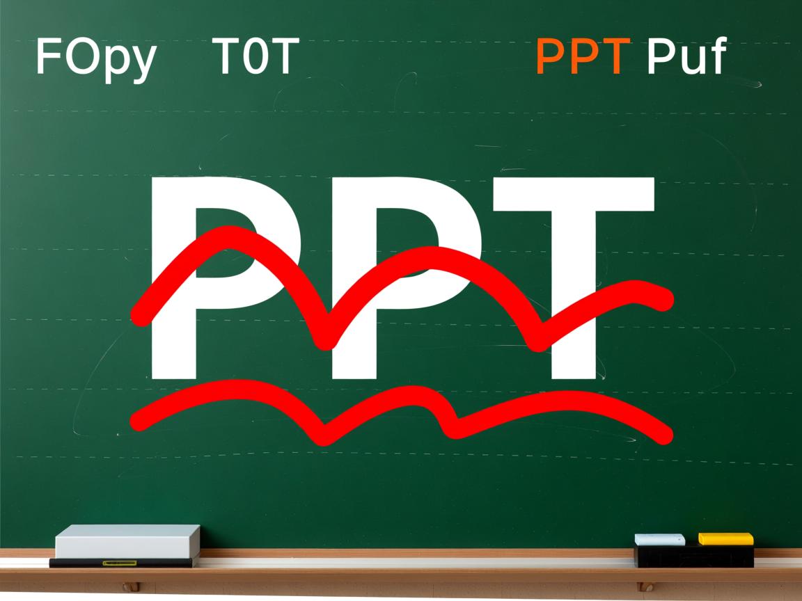 PPT英文单词为何出现红色波浪线