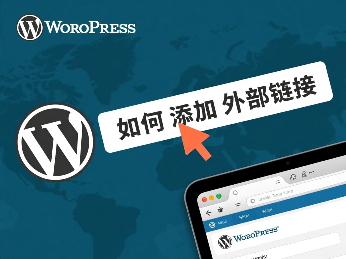 WordPress如何添加外部链接? 第2张 WordPress如何添加外部链接? 第2张