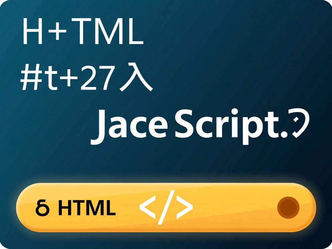 HTML怎样嵌入JavaScript？  第2张