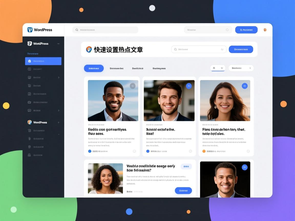 WordPress模板如何快速设置热点文章? 第1张 WordPress模板如何快速设置热点文章? 第1张