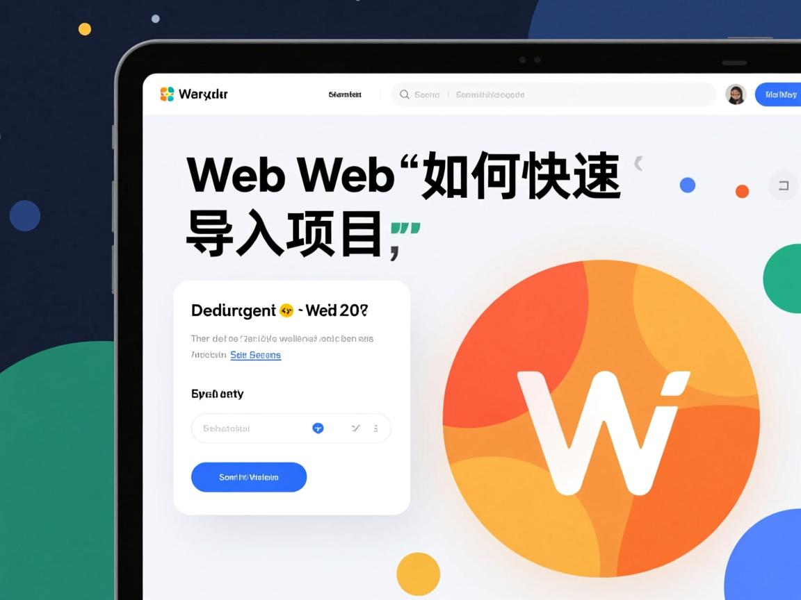 Java Web如何快速导入项目？