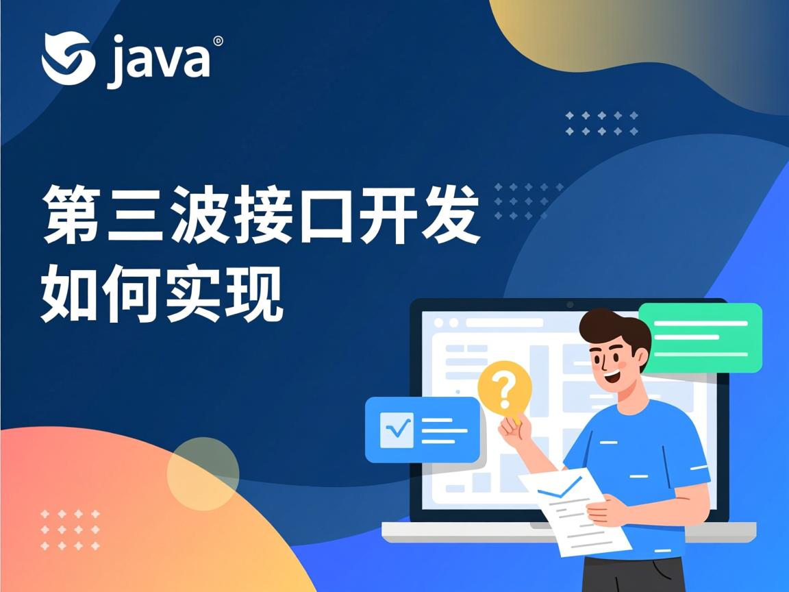 Java第三方接口开发如何实现？