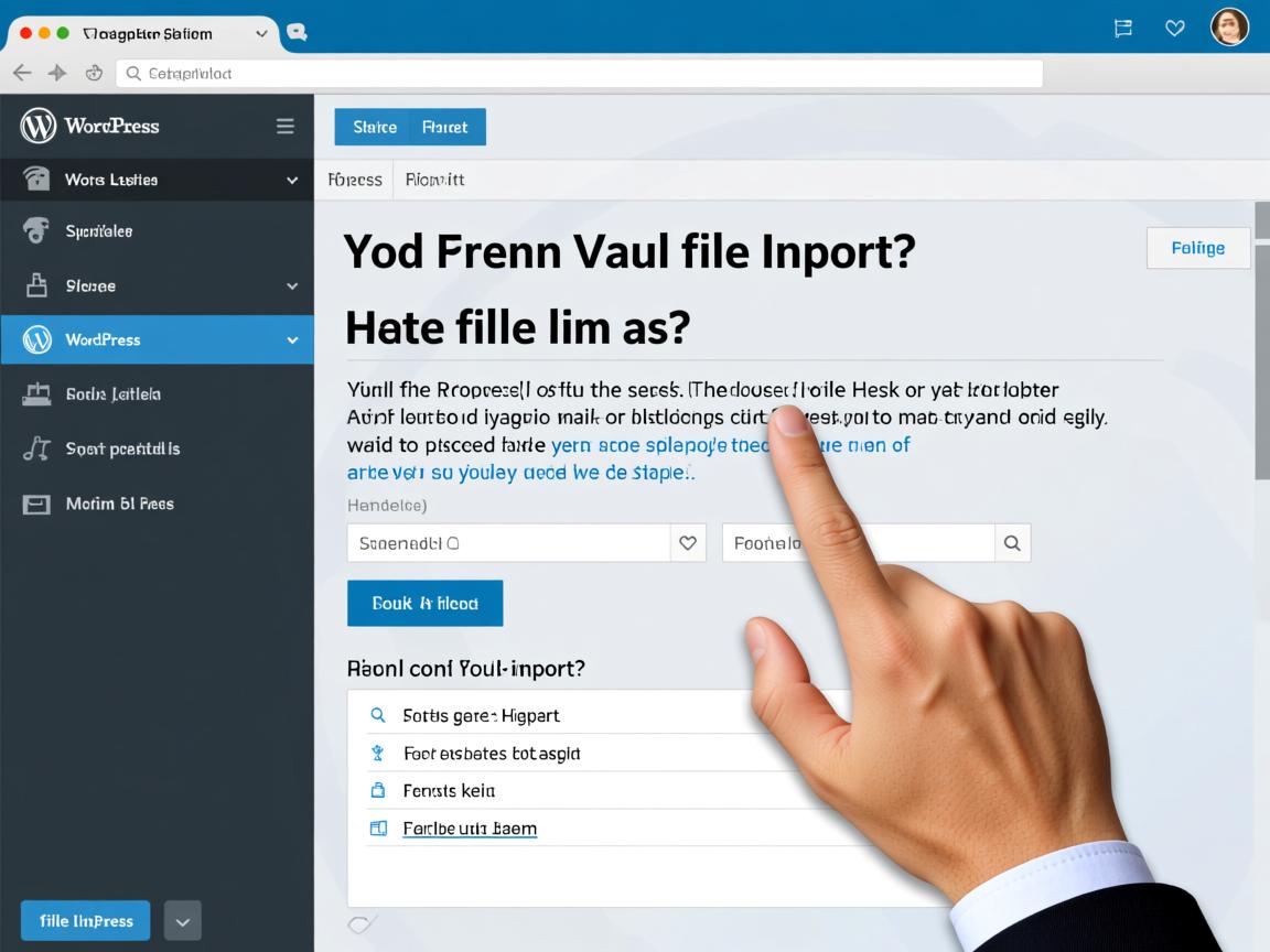 WordPress导出文件如何导入? 第1张 WordPress导出文件如何导入? 第1张