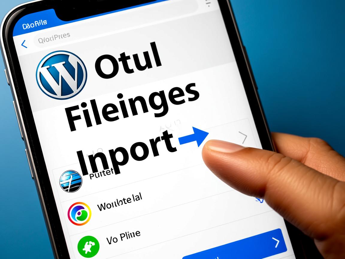 WordPress导出文件如何导入? 第2张 WordPress导出文件如何导入? 第2张