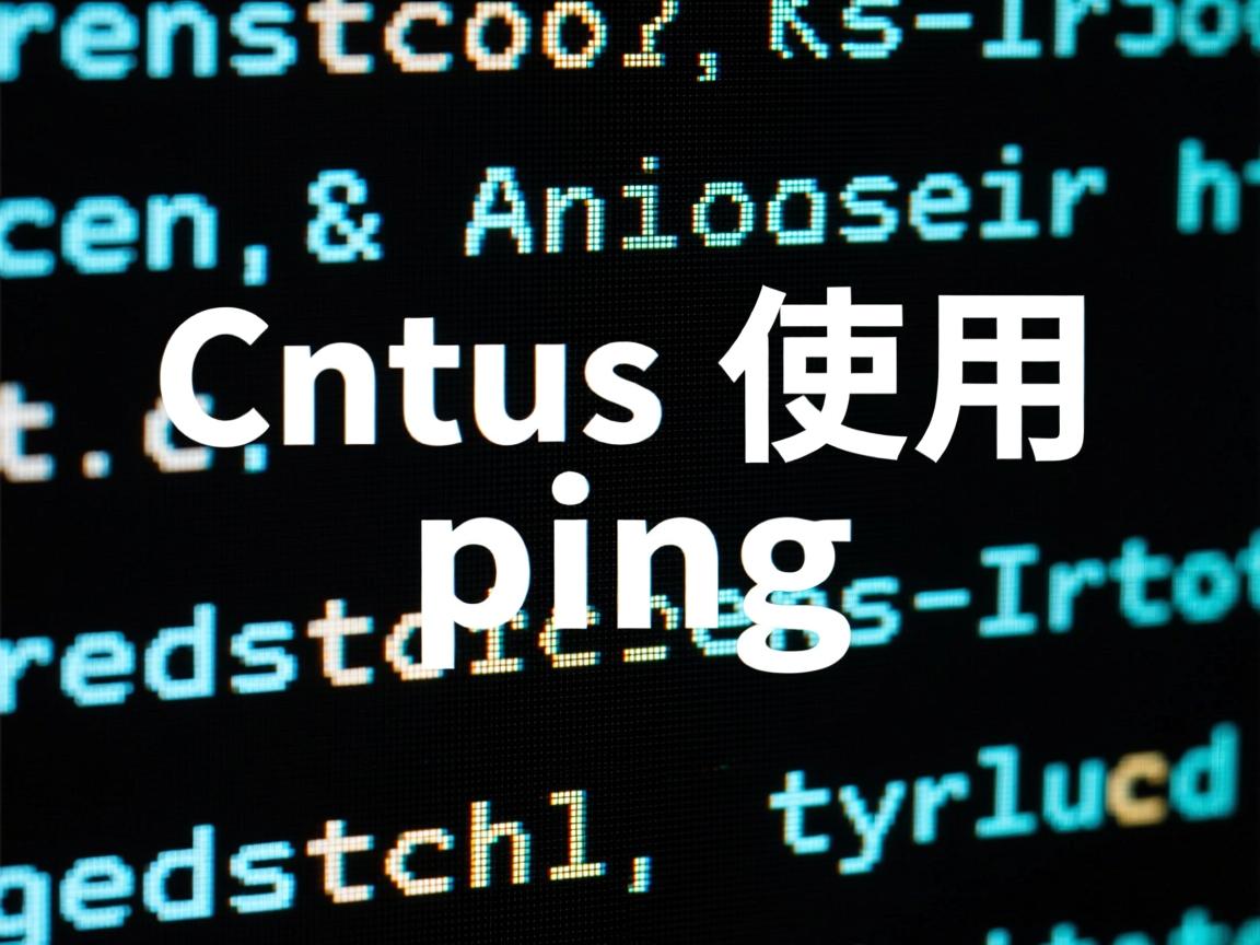CentOS怎么用ping命令? 第2张 CentOS怎么用ping命令? 第2张
