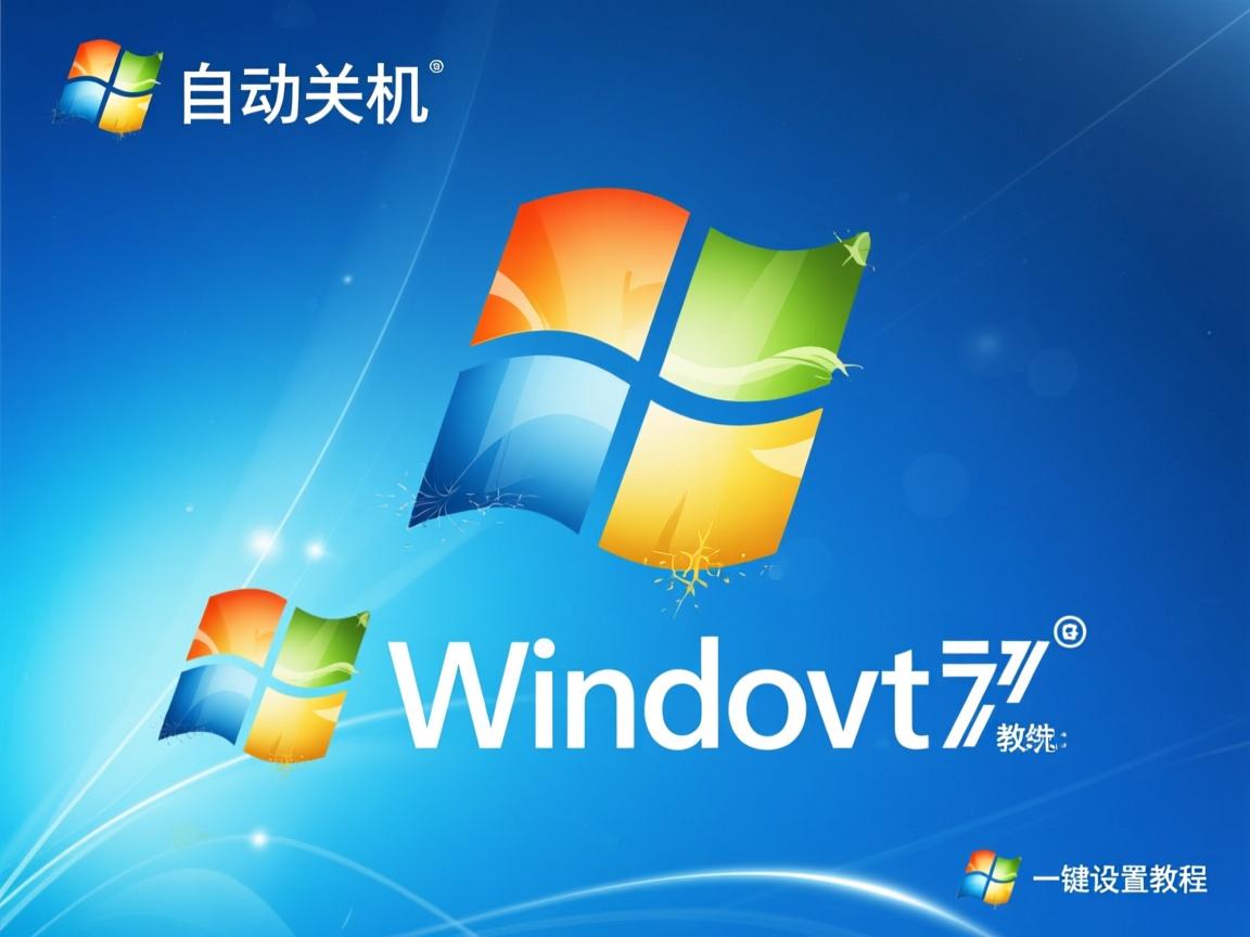Win7自动关机一键设置教程 第2张 Win7自动关机一键设置教程 第2张