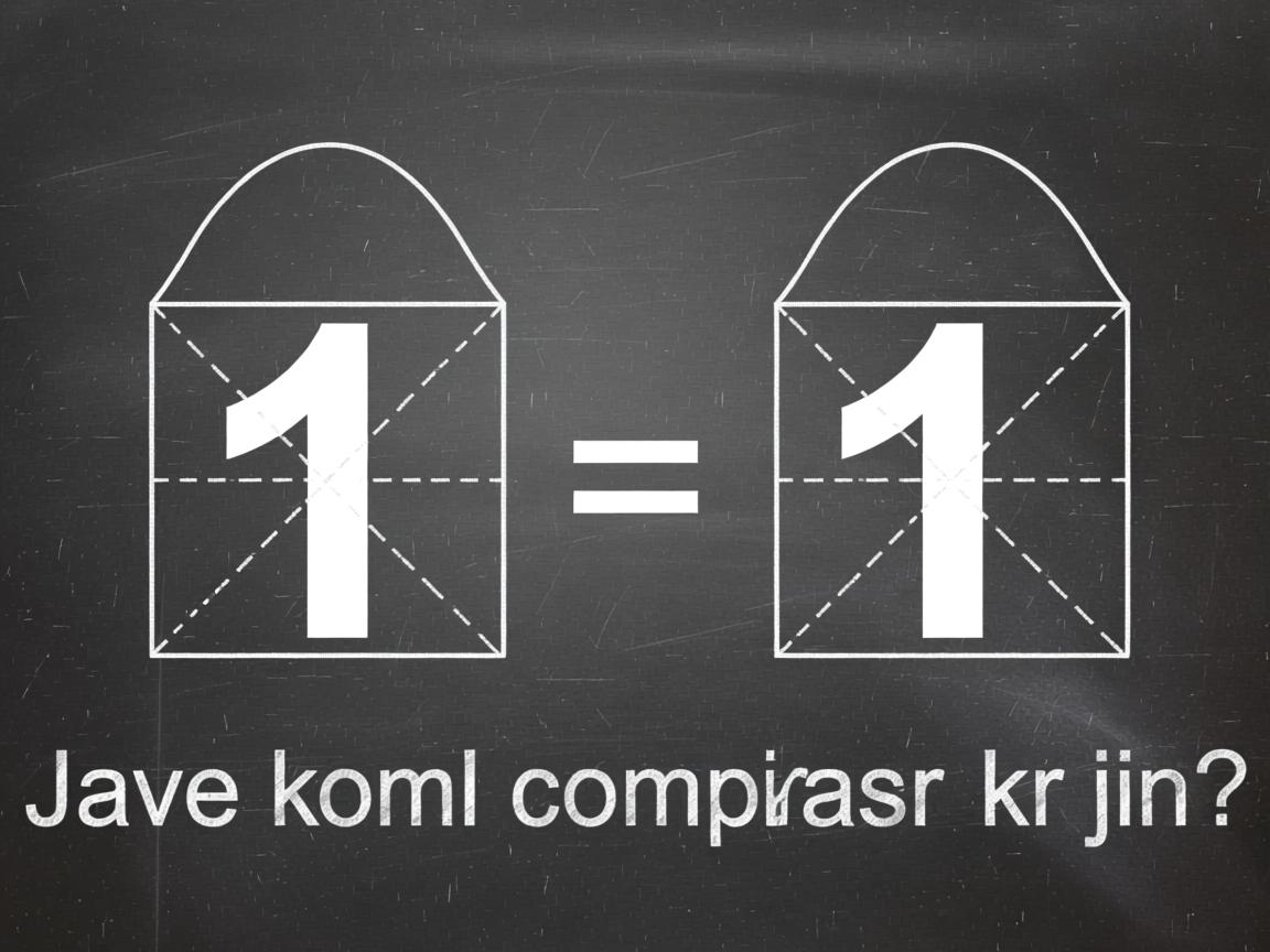 Java中1和1如何比较大小? 第1张 Java中1和1如何比较大小? 第1张