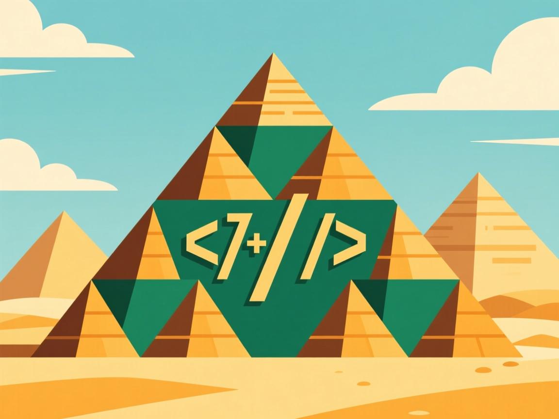 HTML如何实现金字塔图案? 第2张 HTML如何实现金字塔图案? 第2张