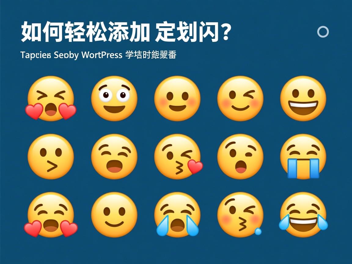 WordPress如何轻松添加自定义表情? 第3张 WordPress如何轻松添加自定义表情? 第3张