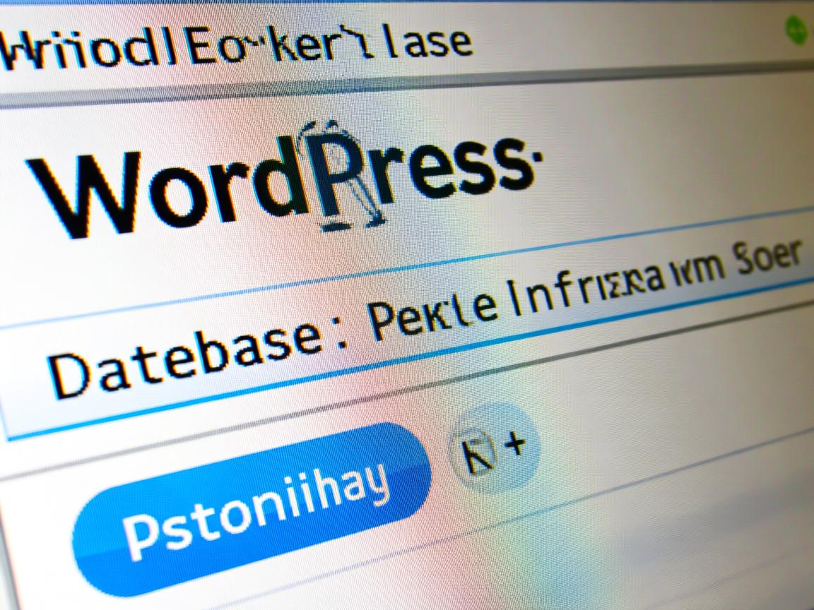 如何配置WordPress数据库信息? 第1张 如何配置WordPress数据库信息? 第1张