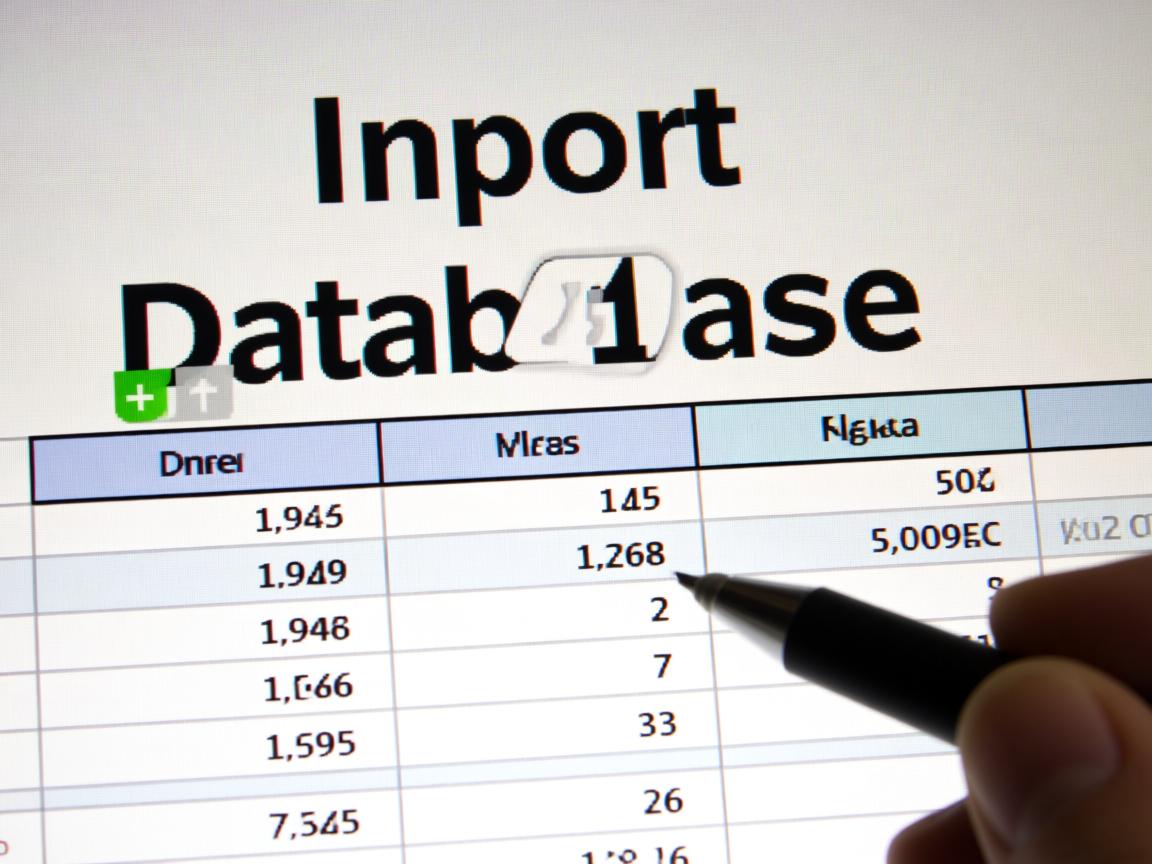 表格文件如何导入数据库？  第2张