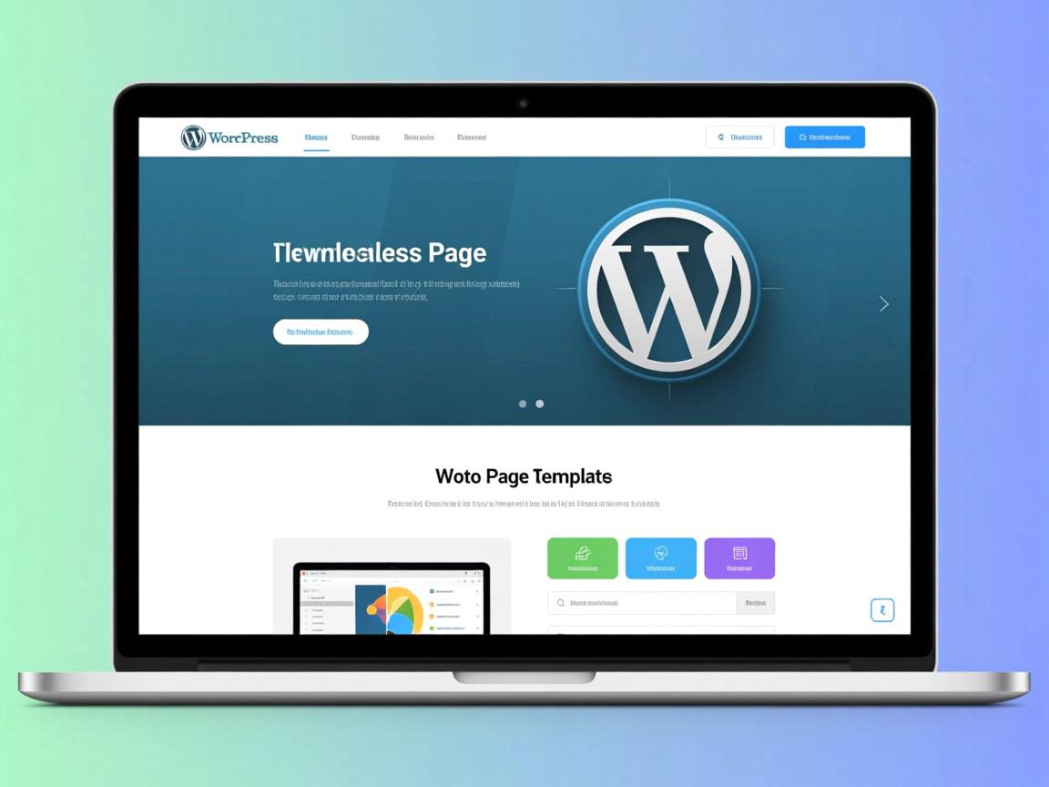 如何下载安装WordPress页面模板? 第1张 如何下载安装WordPress页面模板? 第1张
