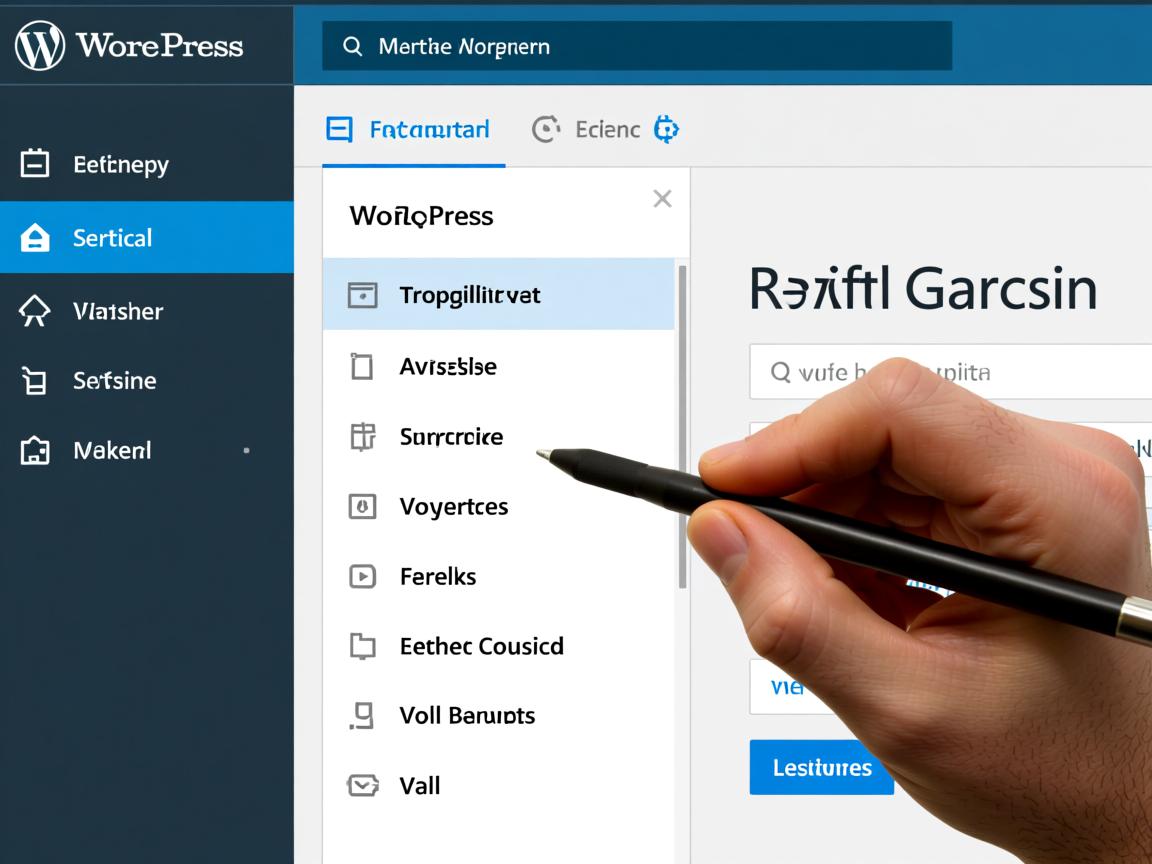 怎样在WordPress设置垂直分类 第2张 怎样在WordPress设置垂直分类 第2张