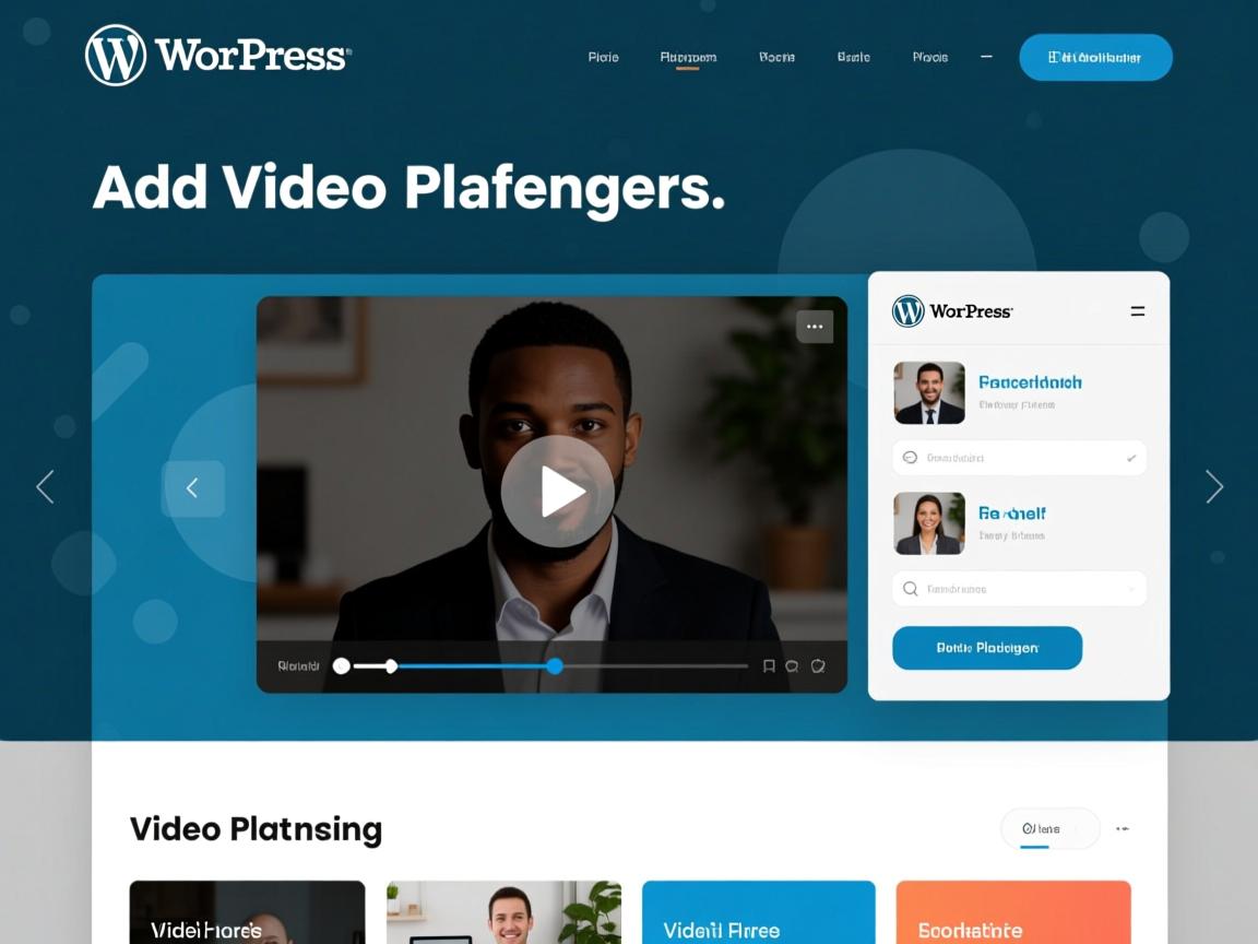 WordPress网站如何添加视频播放器? 第1张 WordPress网站如何添加视频播放器? 第1张